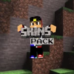 skins pack for minecraft android application logo